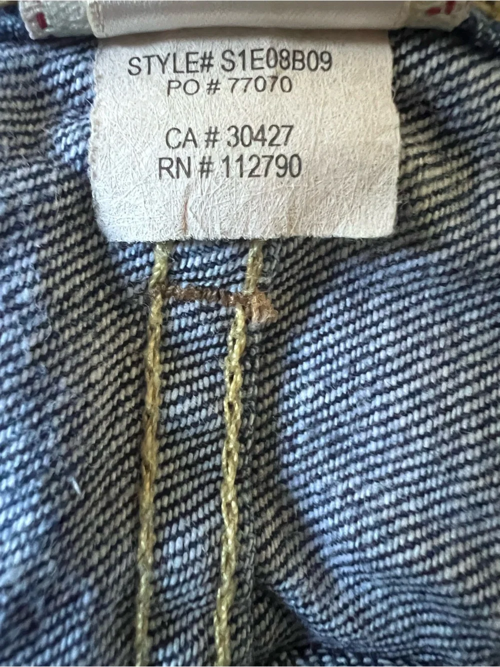 True Religion Jack Jeans Dark Wash 36x34 Flap Pocket